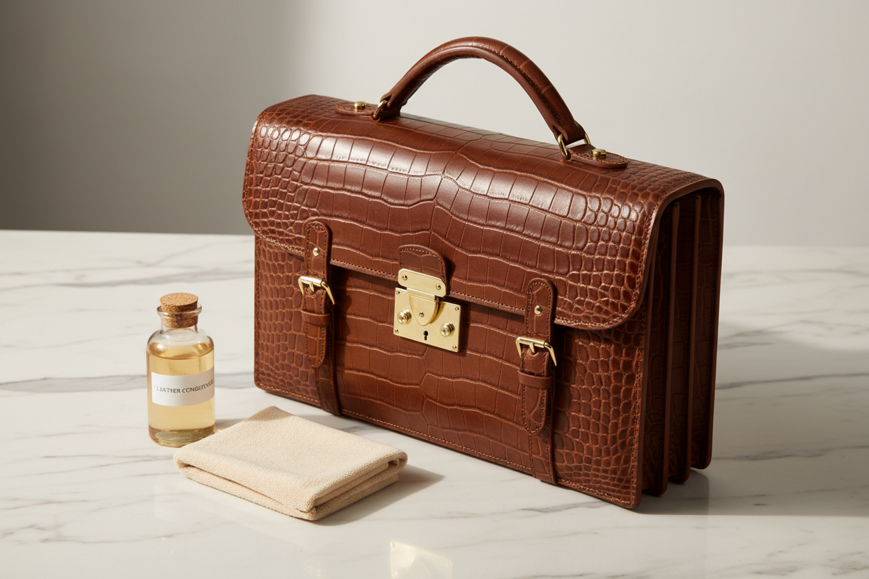 How to Care for Croc-Embossed Leather: A Complete Guide
