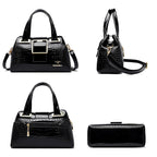 Luxury Crocodile Leather Crossbody Bag