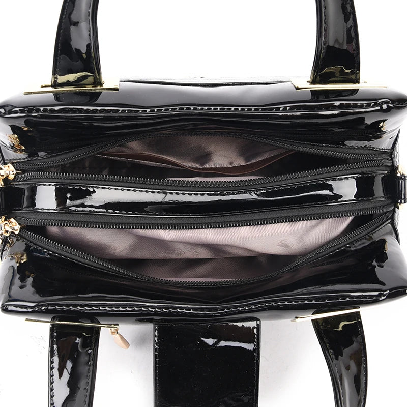 Luxury Crocodile Leather Crossbody Bag
