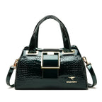 Luxury Crocodile Leather Crossbody Bag