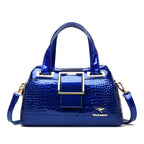 Luxury Crocodile Leather Crossbody Bag