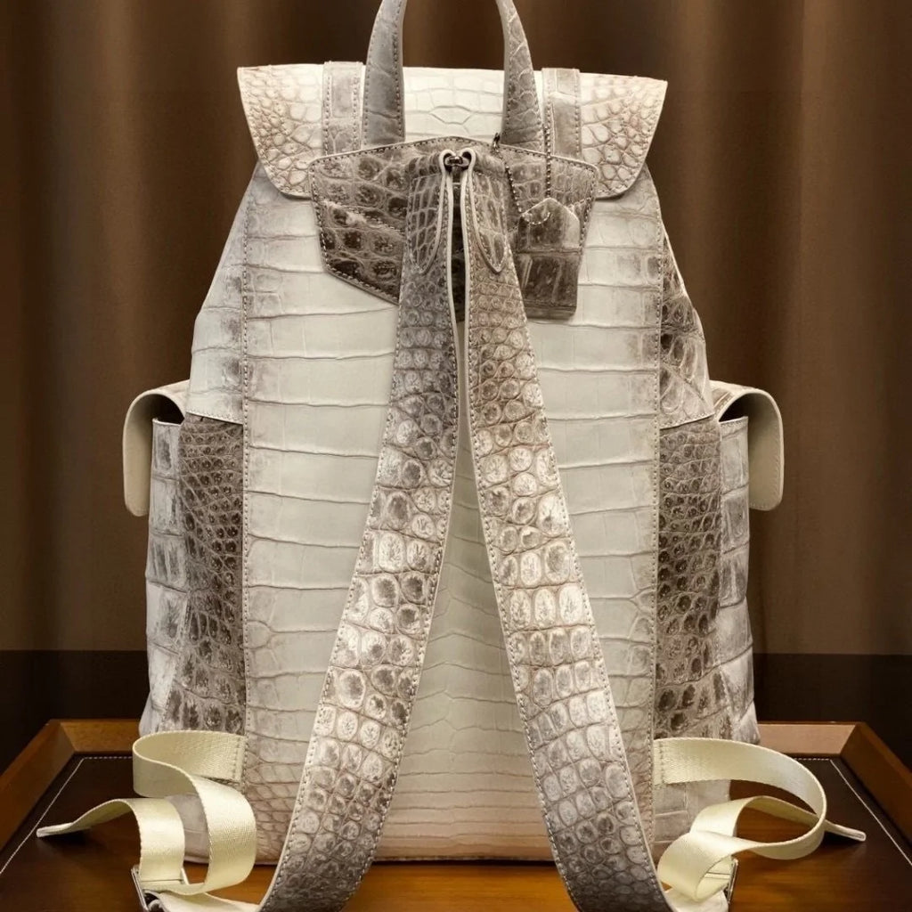Himalayan Croc-Embossed Men's Backpack