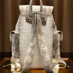 Himalayan Croc-Embossed Men's Backpack