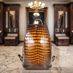 Luxury Croc-Embossed Leather Business Backpack