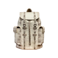 Himalayan Croc-Embossed Men's Backpack