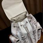 Himalayan Croc-Embossed Men's Backpack