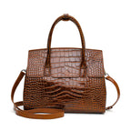 Luxury Crocodile Leather Tote Bag