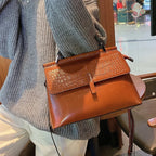 Luxury Crocodile Leather Tote Bag