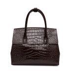 Luxury Crocodile Leather Tote Bag