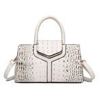 Premium Crocodile Leather Crossbody Bag