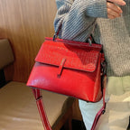 Luxury Crocodile Leather Tote Bag