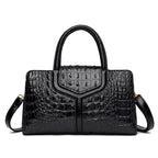 Premium Crocodile Leather Crossbody Bag