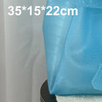 Transparent Crocodile Leather Jelly Tote