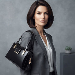 Luxury Crocodile Leather Crossbody Bag - editorial-used-by